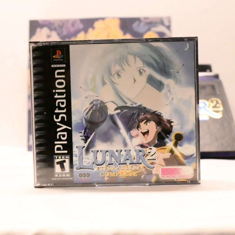 Lunar 2 Eternal Blue Complete Collector's Edition PS1 Box Set